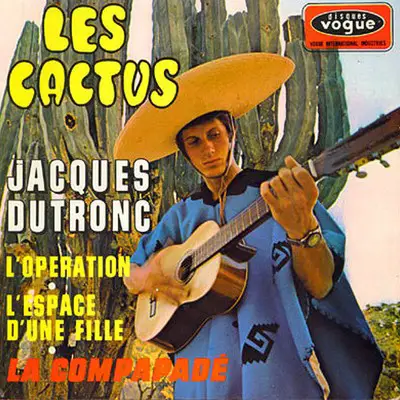 Pochette "Les cactus", de Jacques Dutronc