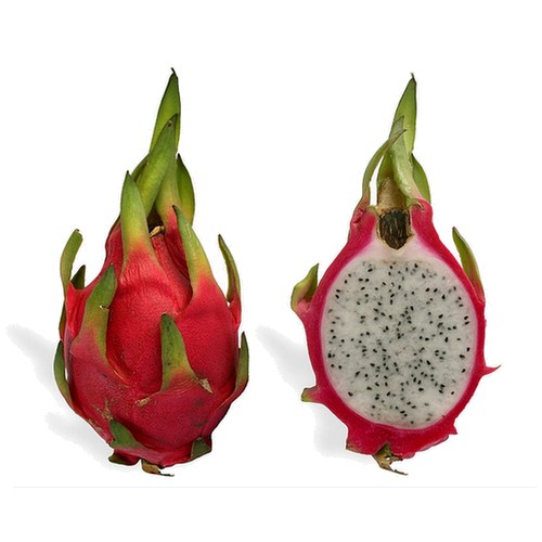 Pitaya vert, rose et rouge à chair blanche